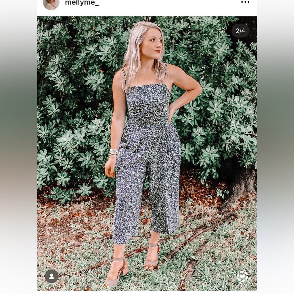 Spaghetti strap jumpsuit